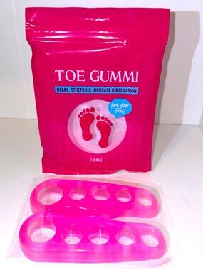 Toe Gummi Toe separators toe stretch Foot circulation